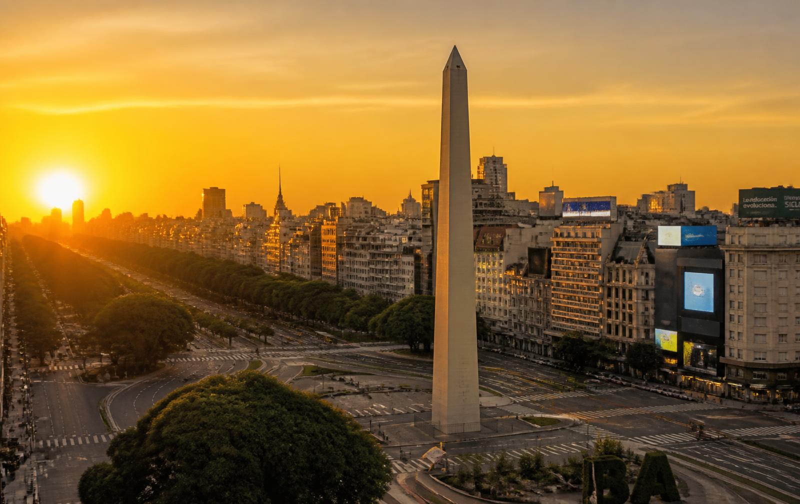 Buenos Aires — roteiro digital no computador